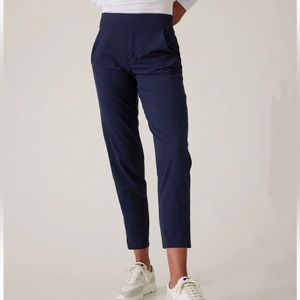 Athleta Brooklyn Ankle Pant - Navy, Size 8